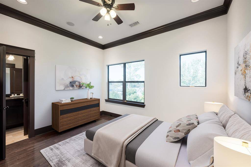 Secondary bedroom on second floor