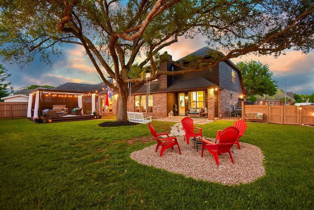 Enjoy evenings around the firepit!