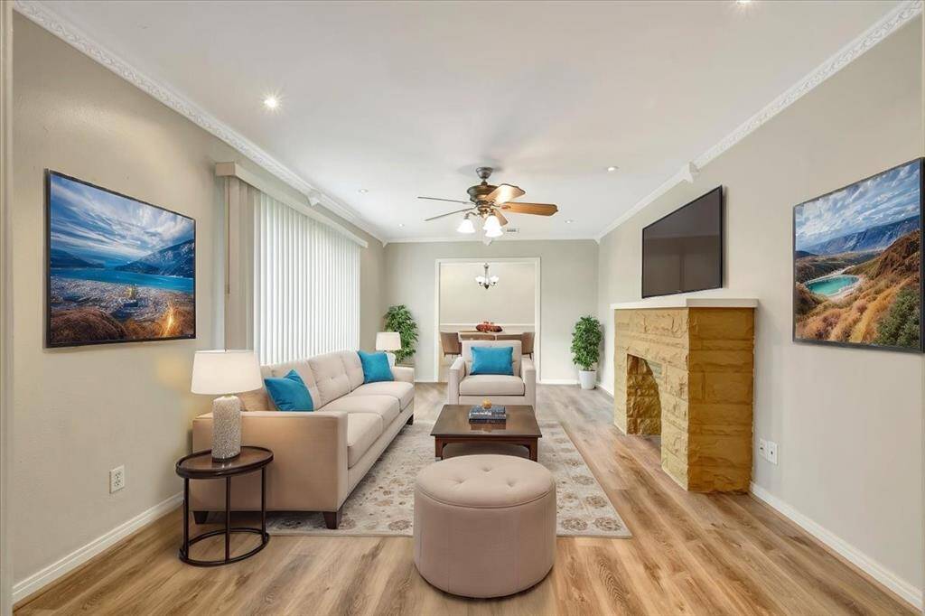 Beautifully staged to highlight its welcoming charm.