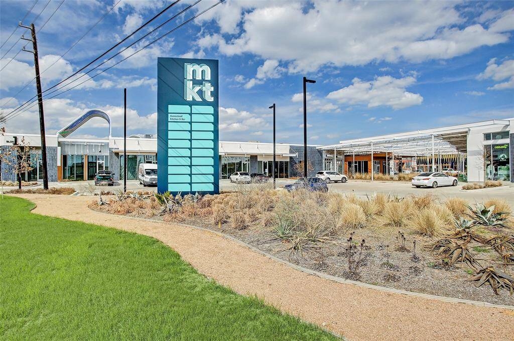Abundant shopping, dining, and workout options nearby.