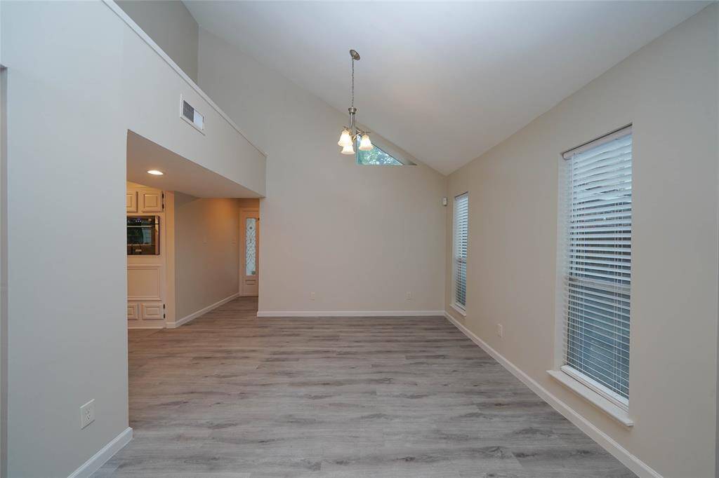 living room looking towards kitchen
