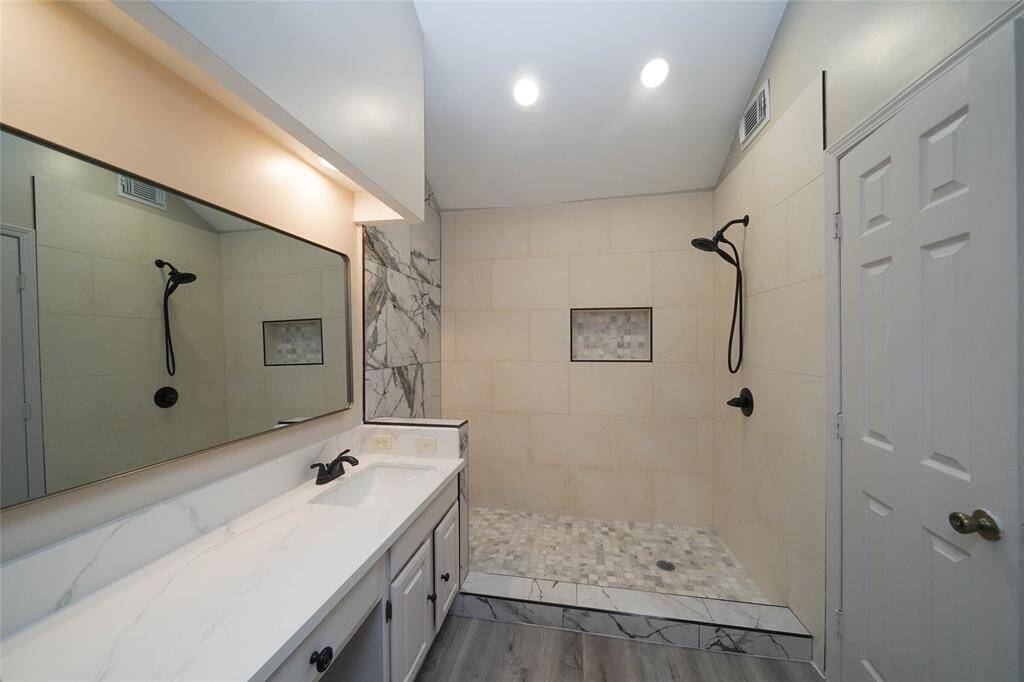 Primary bath has brand new shower and everything else is new too!
