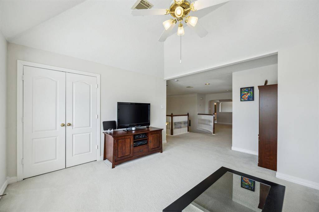 Another angle of the Gameroom. This versatile area serves as the perfect gathering spot for family fun, movie nights, or a cozy retreat to unwind after a long day.