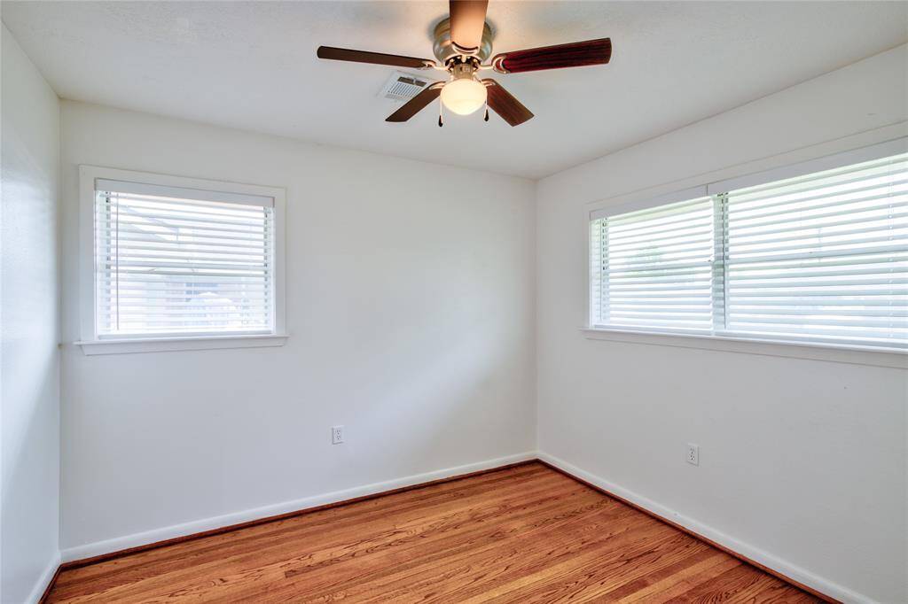 Both the first and primary bedrooms feature spacious walk-in closets, perfect for all your storage needs.