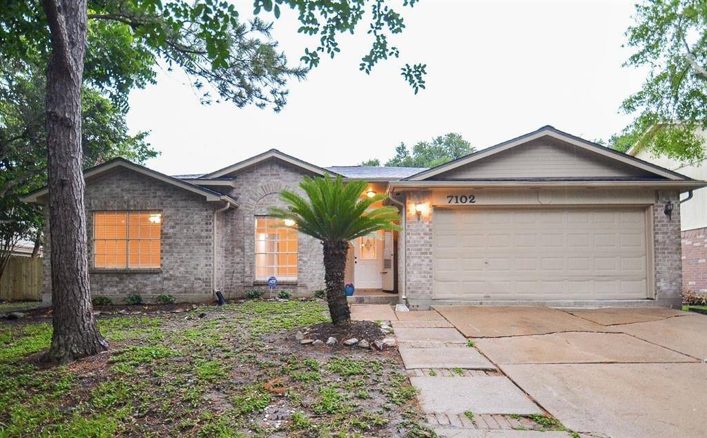 Beautifully updated four bedroom/two bath brick home tucked away in Fort Bend Count, Texas