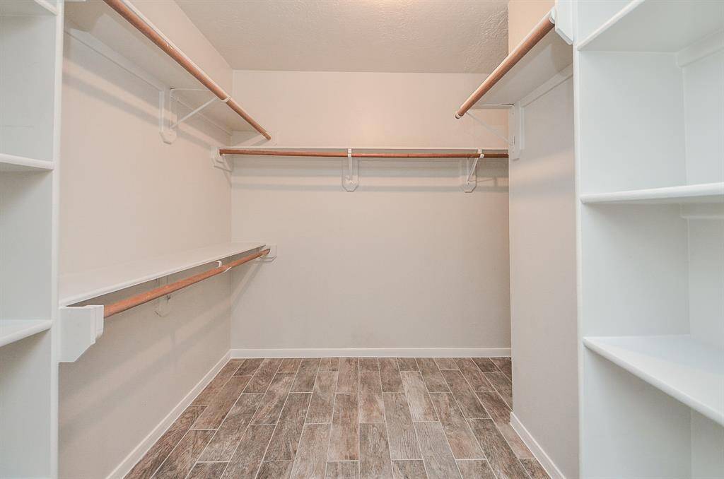 Primary walk-in closet