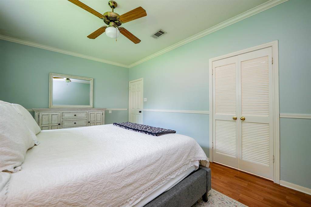 Primary bedroom generously sized for comfort and privacy and has an en-suite bathroom.