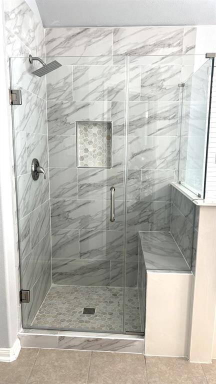 New shower
