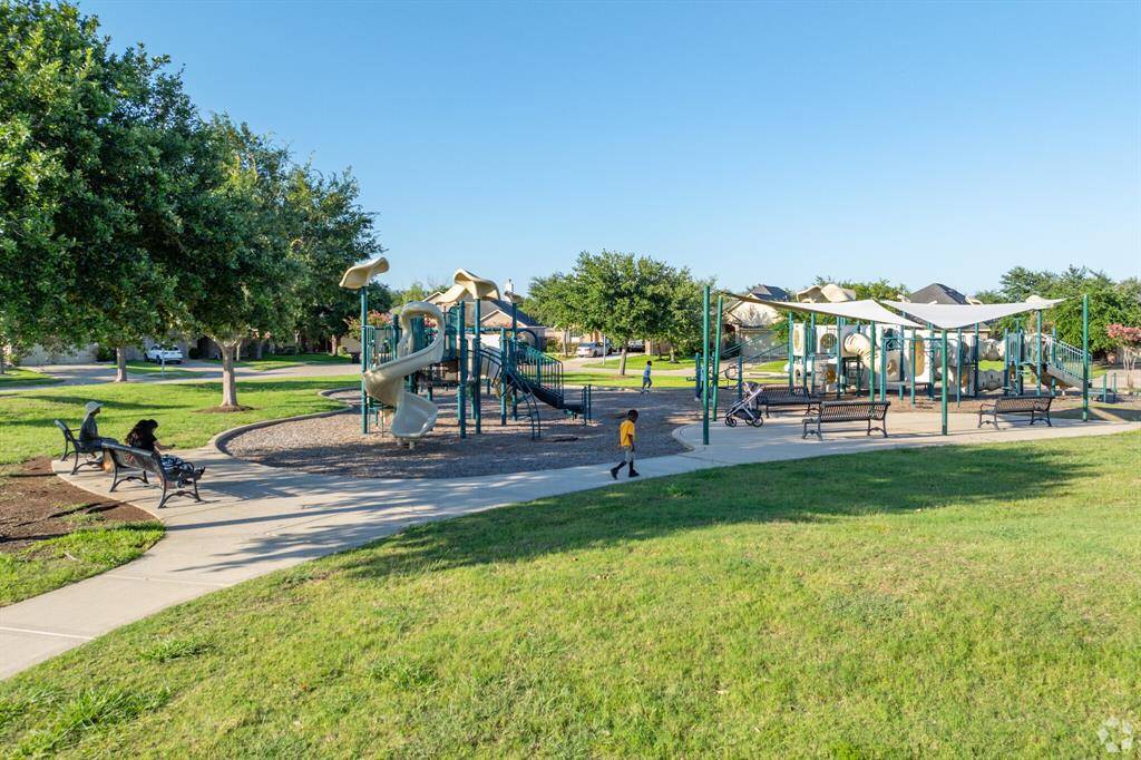 Spend the early evening in Grand Mission taking the kids to the playground at Garrett Park.