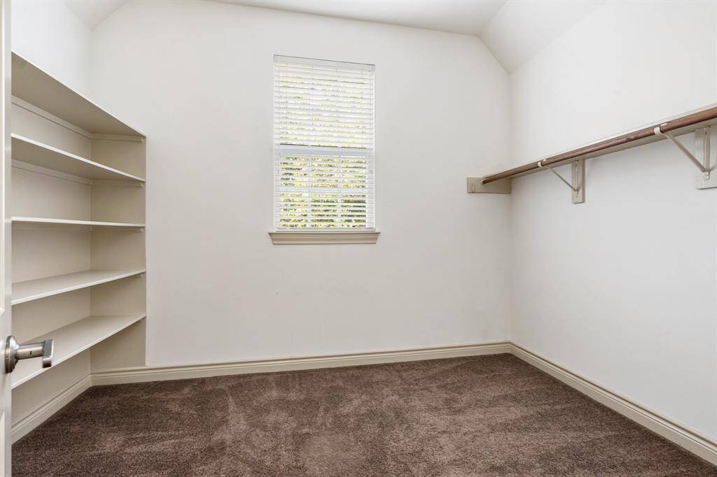 There are two huge walk in storage areas next to the Media room. Could be play rooms, excellent storage, mulitple uses