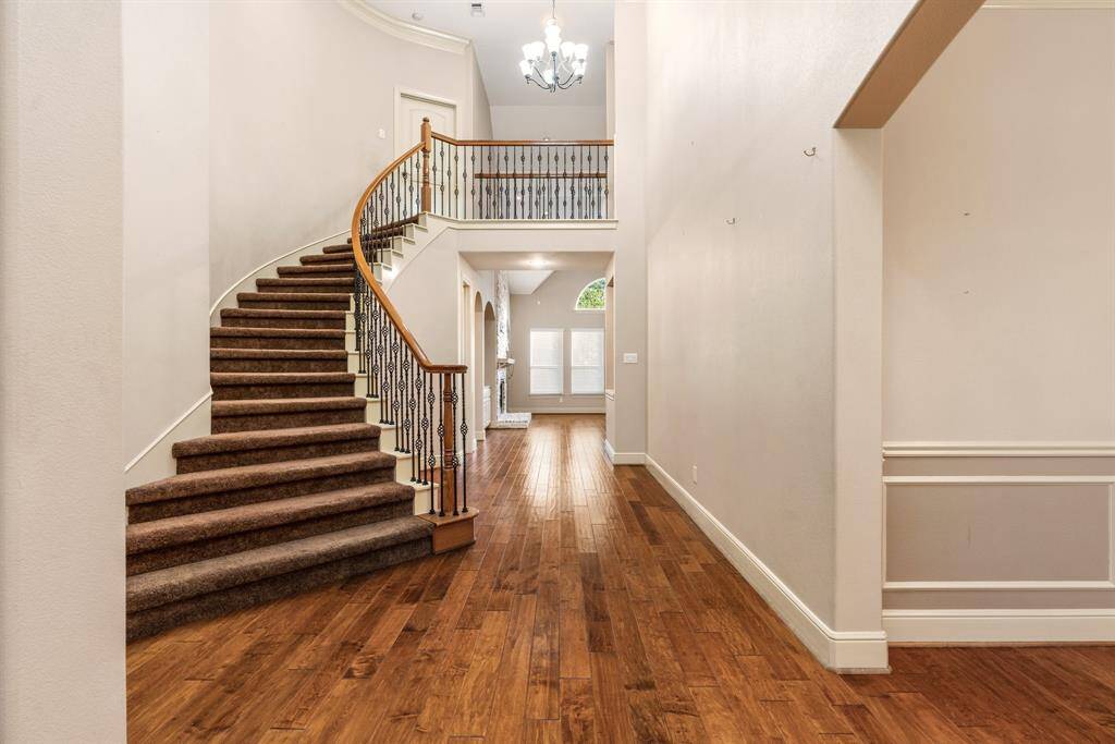 Looking from front door