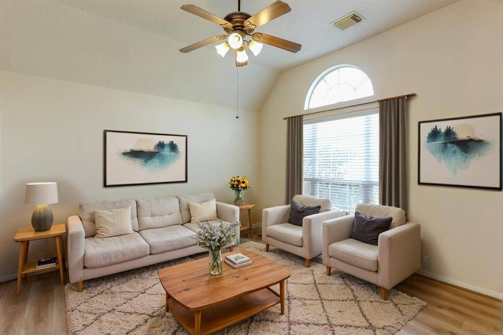 FUN-FILLED GAME ROOMMAKES A PERFECT RETREATFOR THE KIDS. **This room has been virtually staged.
