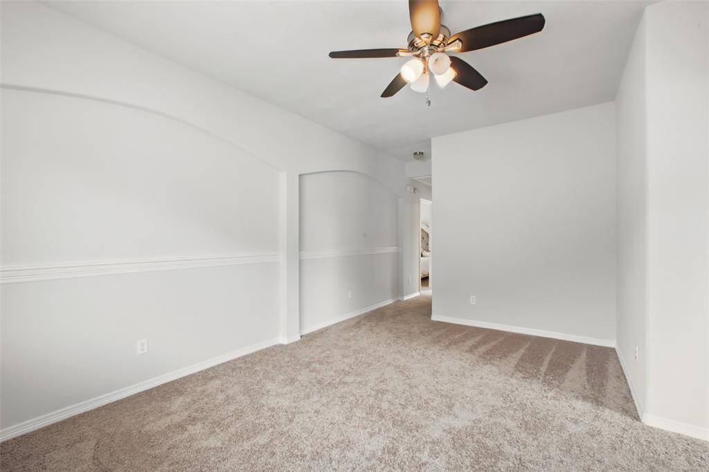 Here's another view of the flex space upstairs. This house has fresh paint and new carpet.