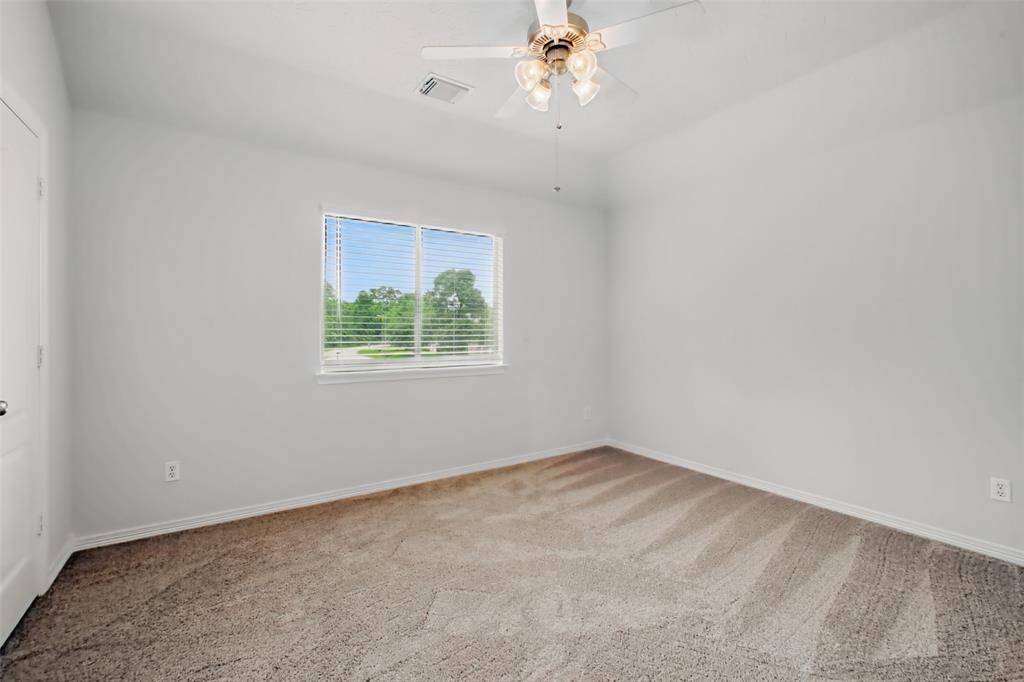 Lots of light and ample closet space.