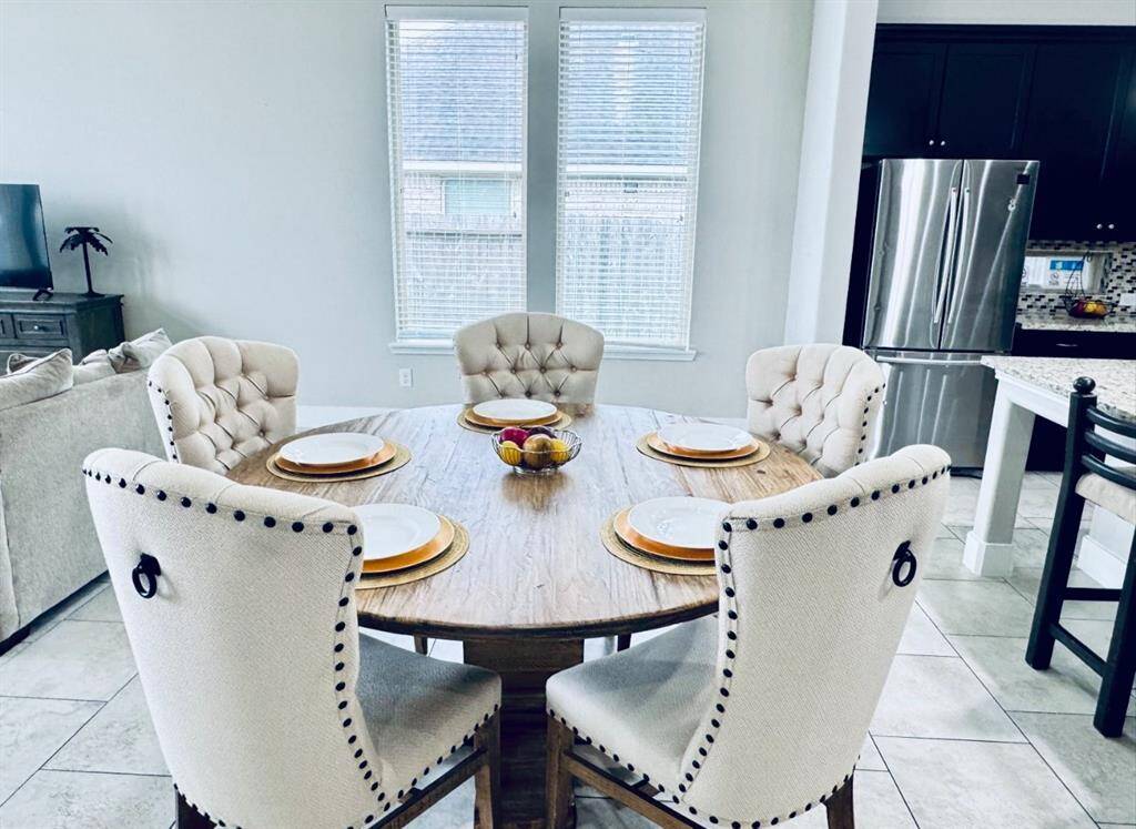 Perfect dining area for hosting memorable gatherings.