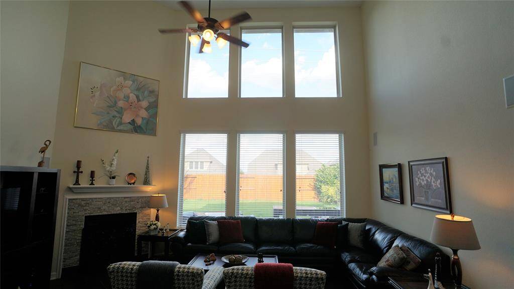 Large east facing windows for no direct afternoon sun and great view of the open sky.