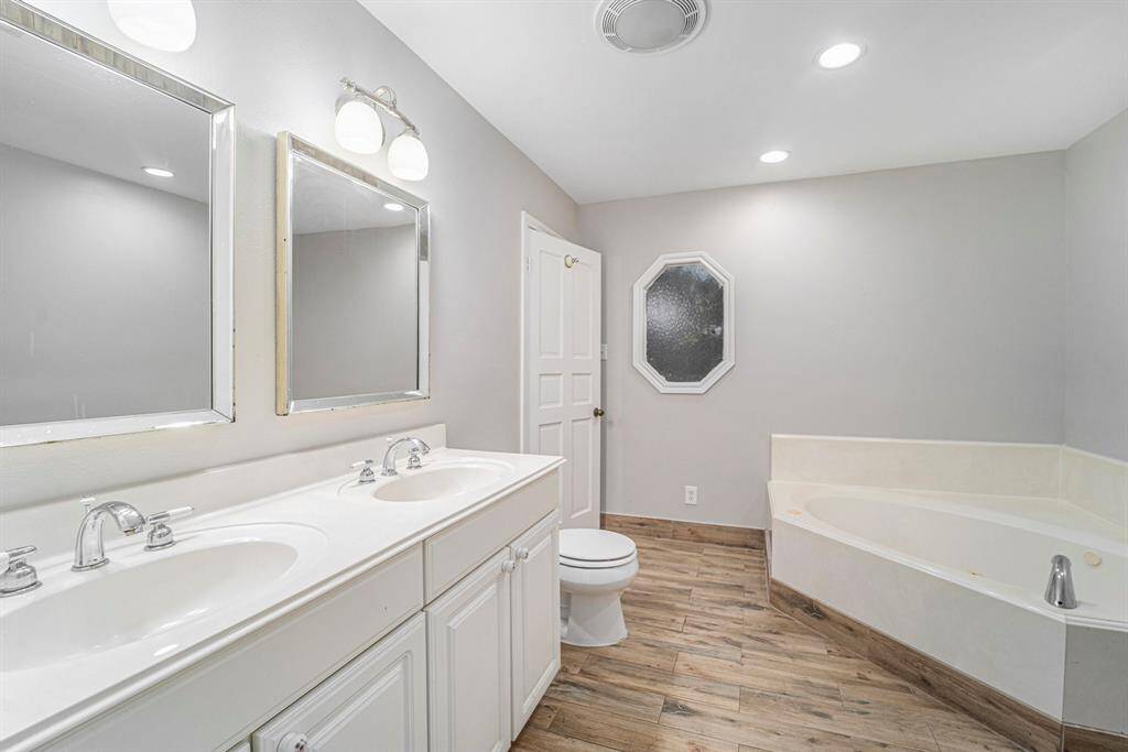 Primary bathroom downstairs