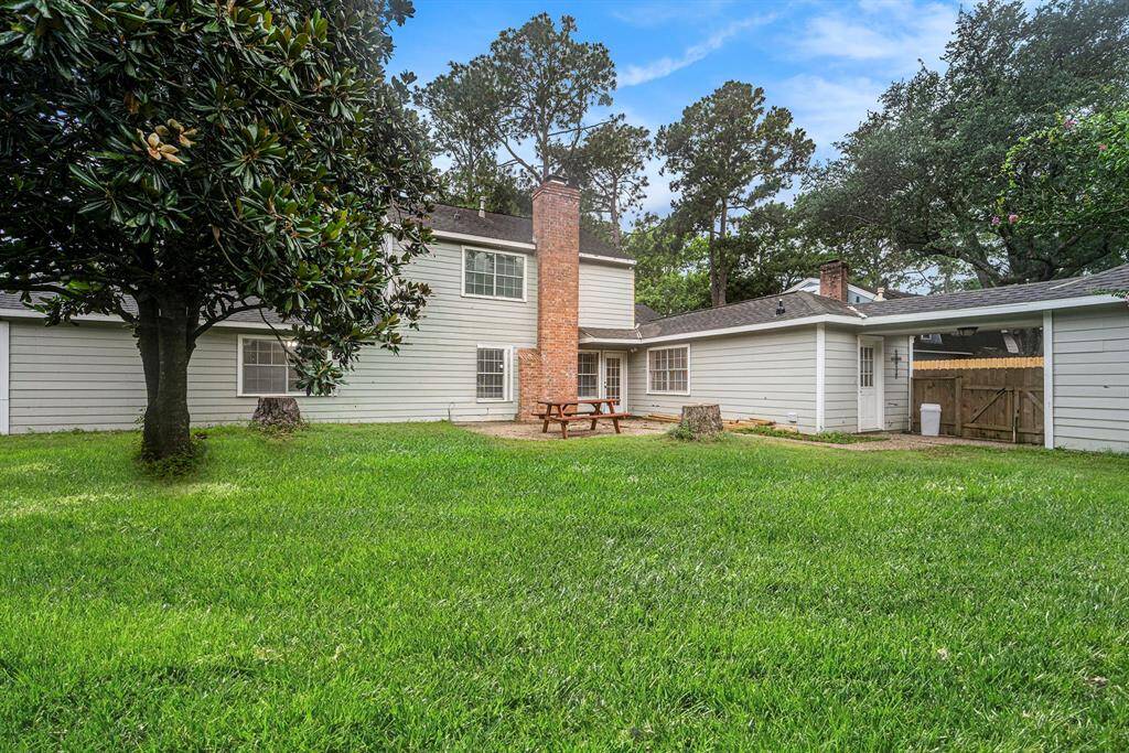 Expansive yard space! There is room for a play set, extended patio or a pool build out!