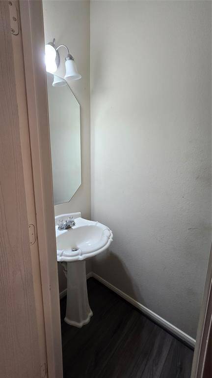 Half bath downstairs