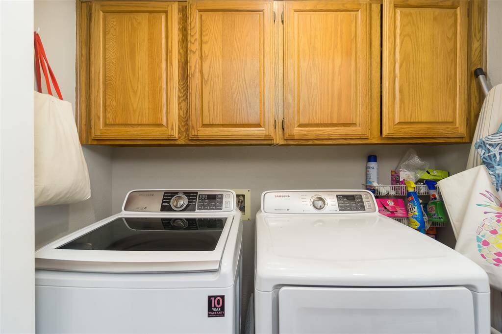 Washer & dryer stays