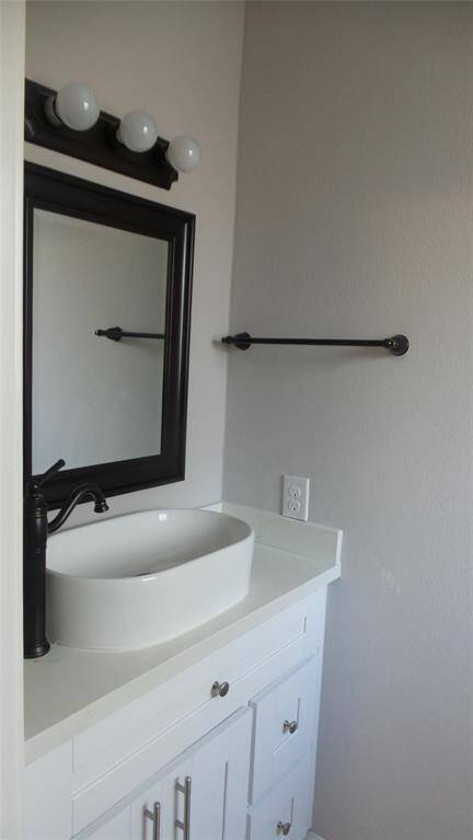 You will feel like you are in a spa with your updated shower & separate tub.