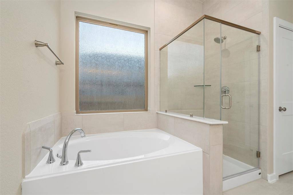 Primary tub and shower