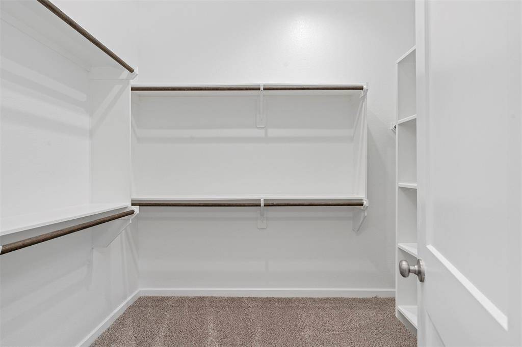 Primary closet