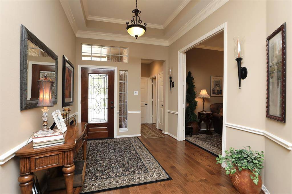 Another view of the entry