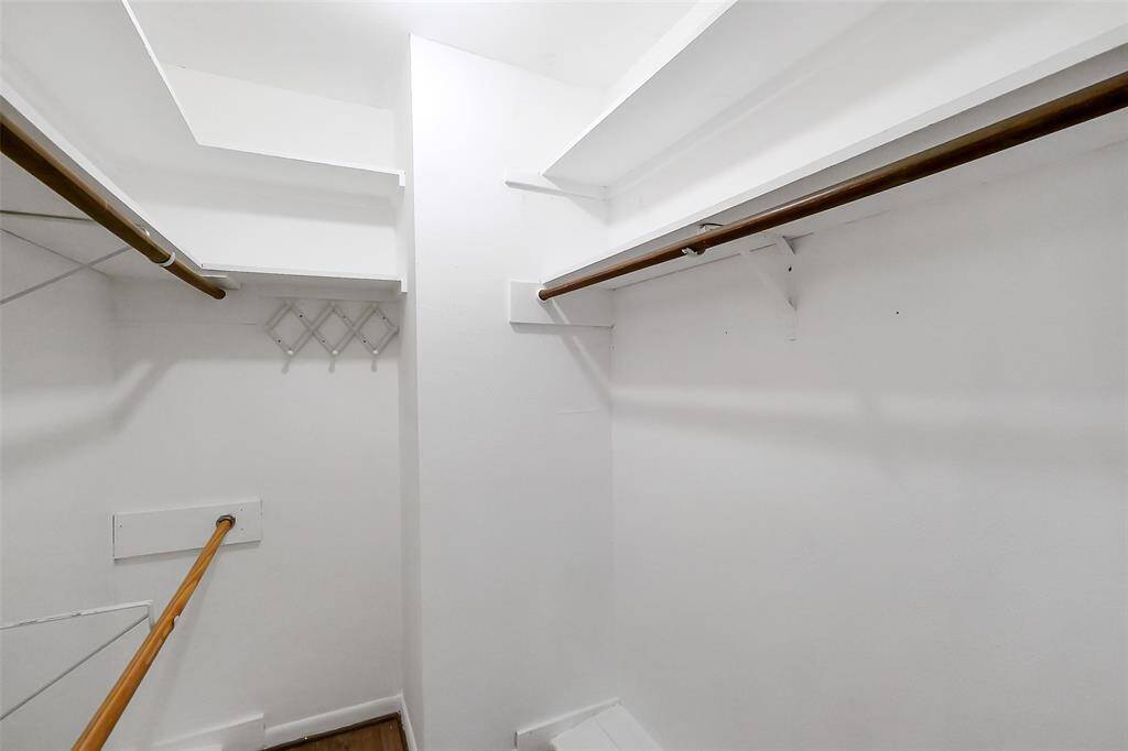 Another great walk-in closet newly painted.