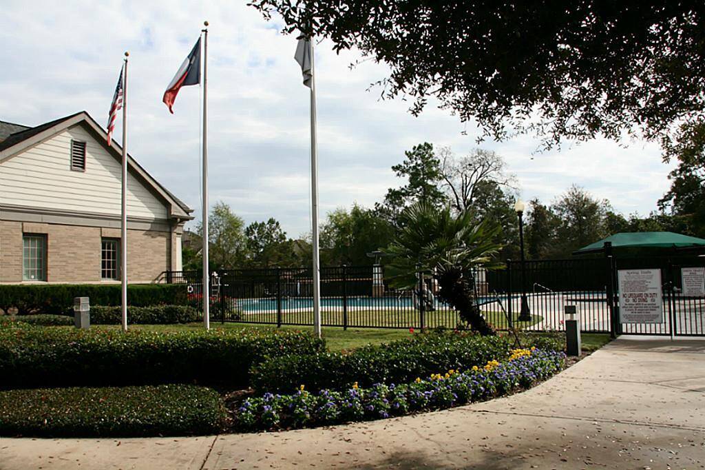 Community club house and swimming pool