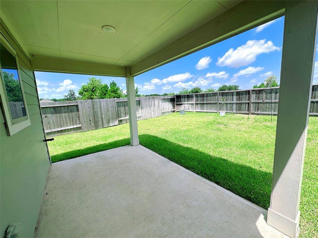 Extended patio
