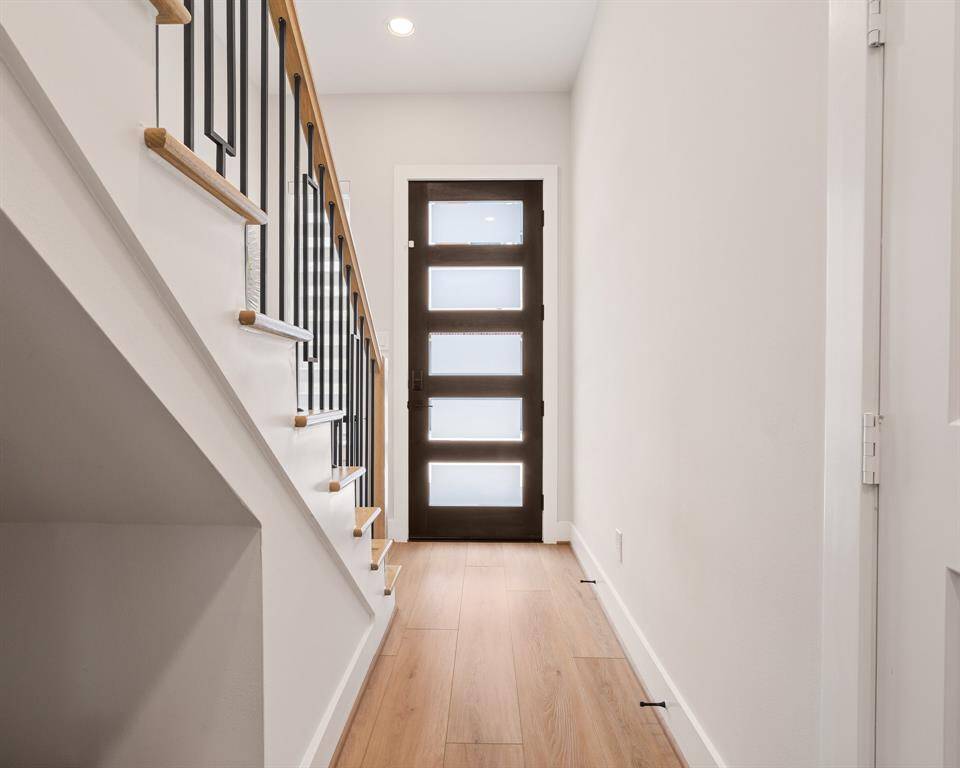 Step into the foyer of this beautiful home.