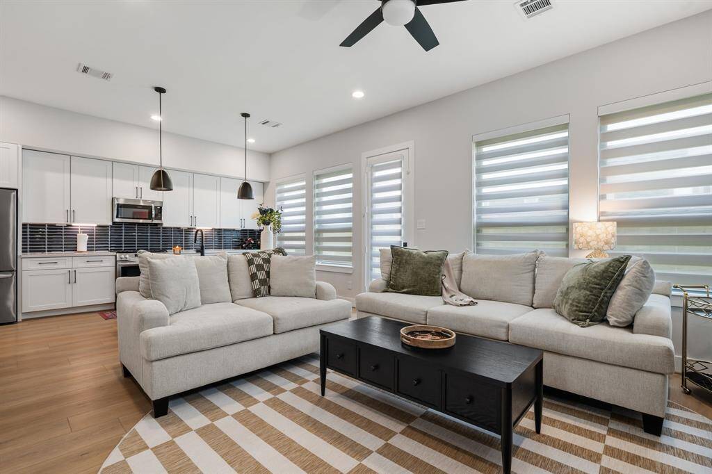 Family Room opens to the kitchen and is perfect for entertaining.