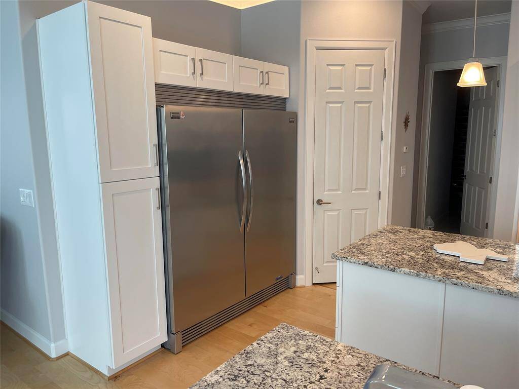 Oversized Built in refrigerator at 235 Bentwood Dr