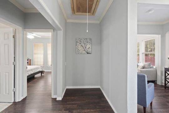 Nice flex area/space along the hallway