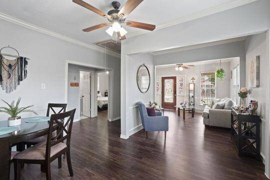 Overview of the living space
