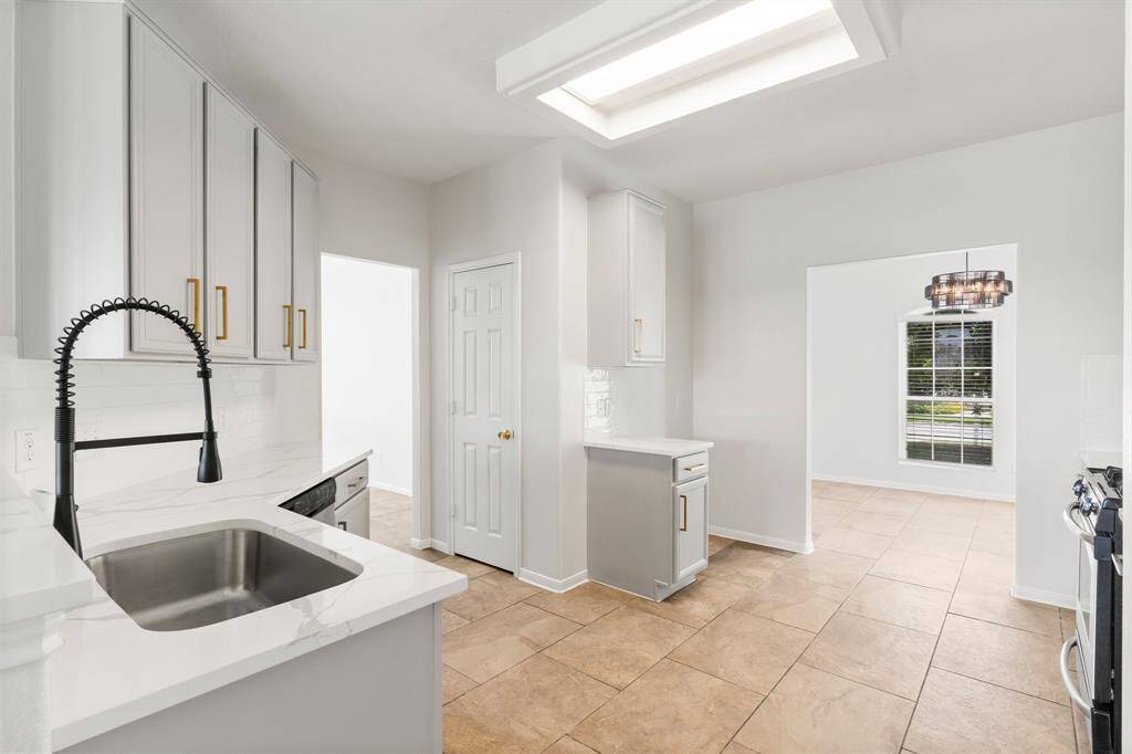 View of Kitchen from Breakfast Bar