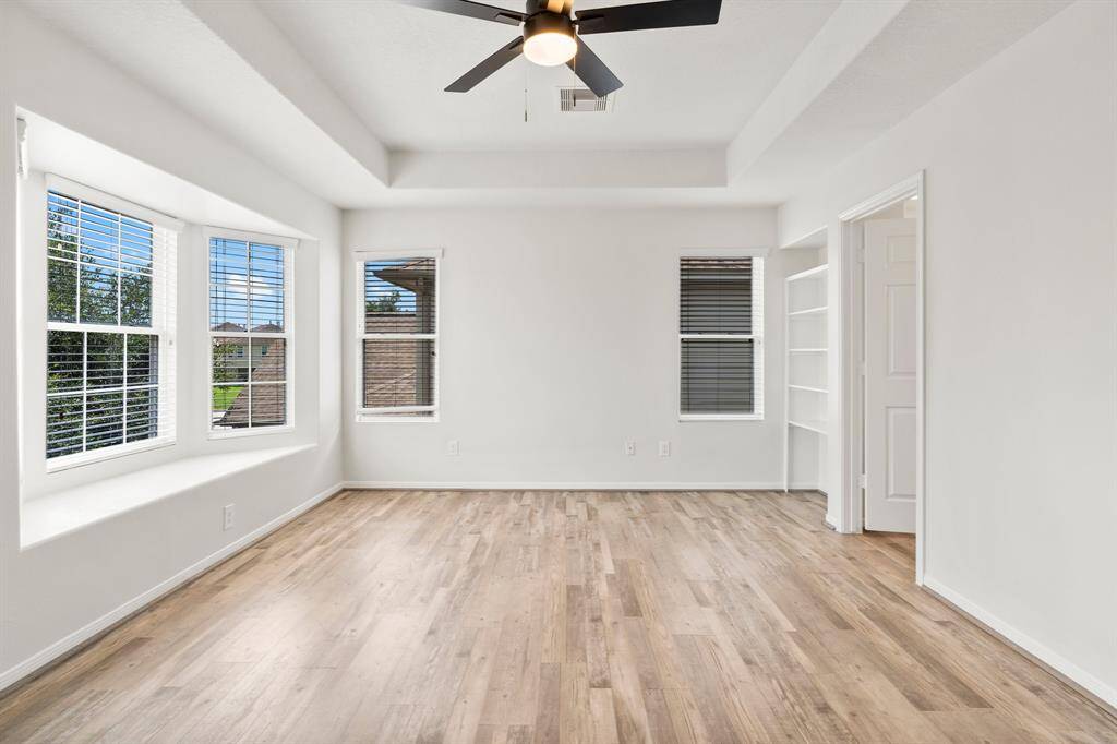 Primary Bedroom with Window Bench