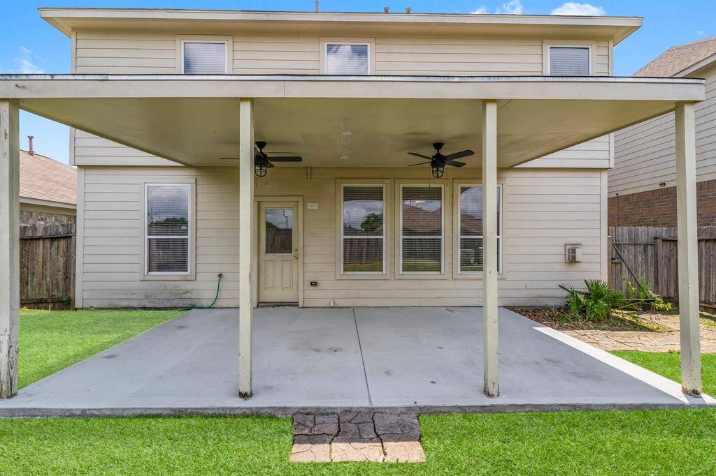 Oversized Covered Concrete Patio