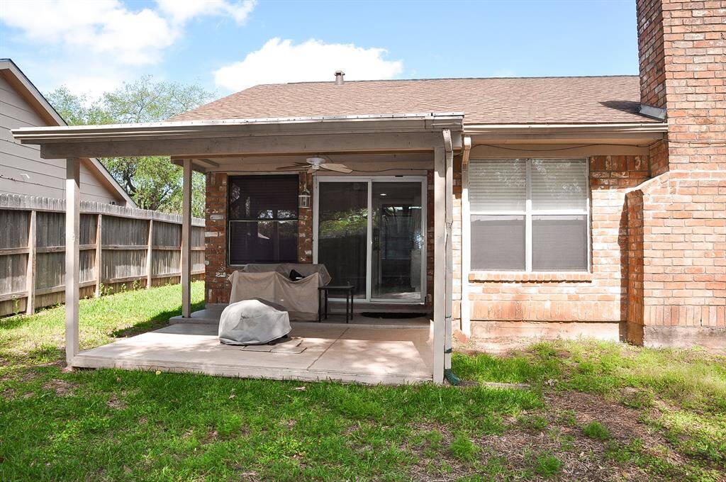 Covered patio