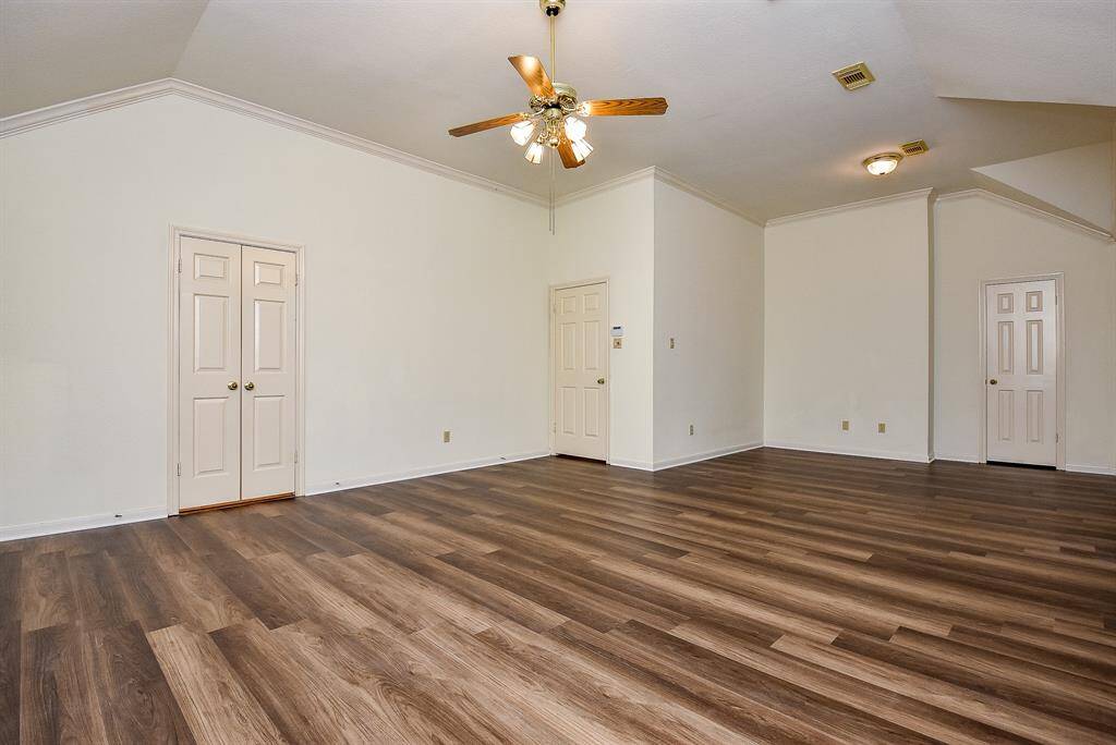 Huge master bedroom on the 2nd floor