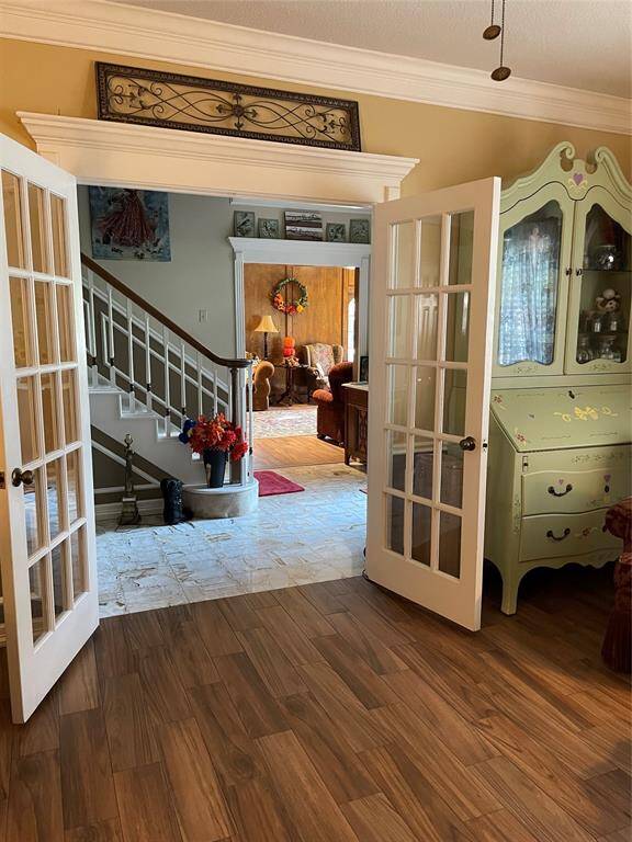 A view from the formal dining area