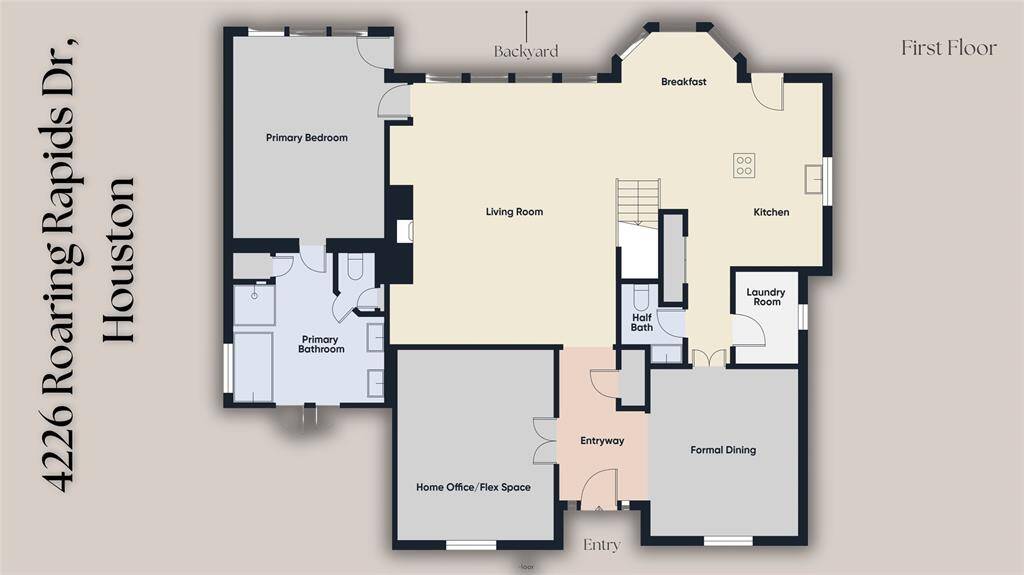First level floor plan
