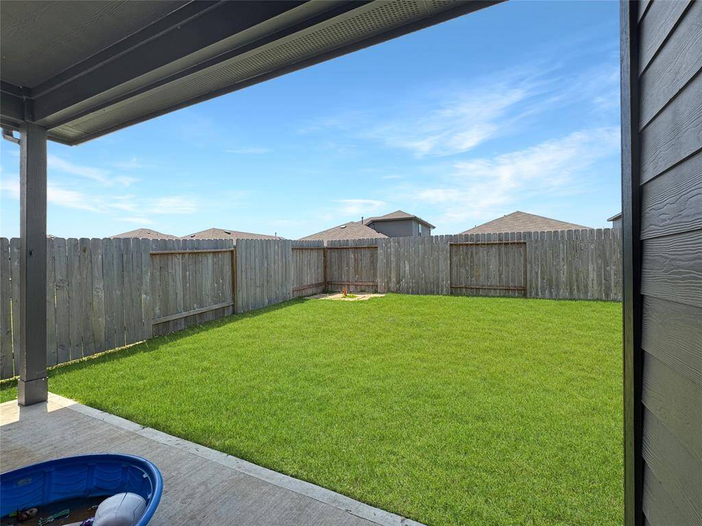 Back covered patio
