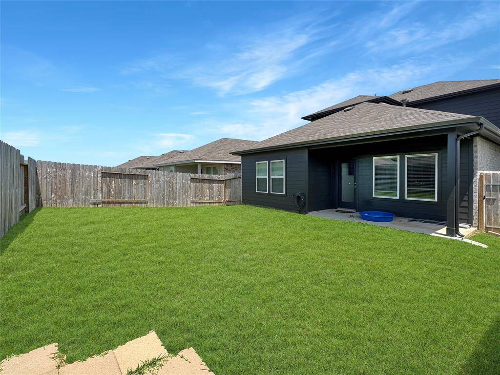 Big back yard