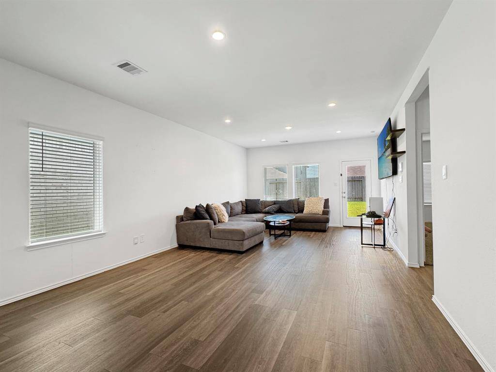 View of dining room and living room