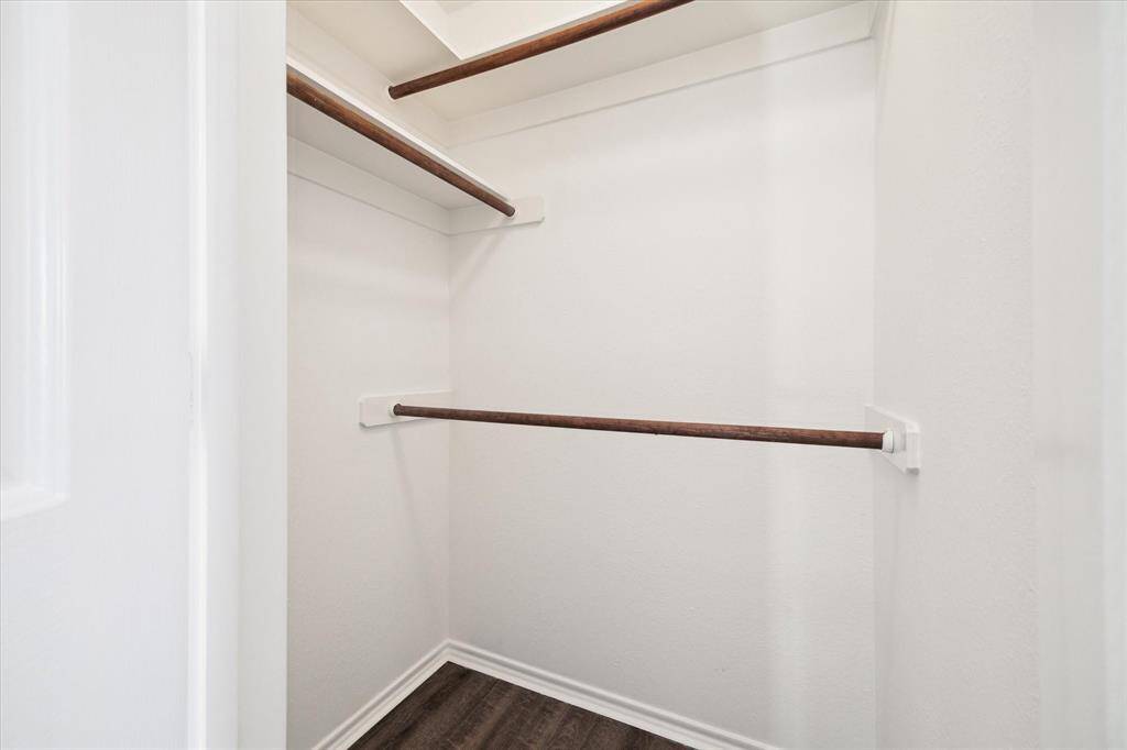 All bedrooms offer closet space