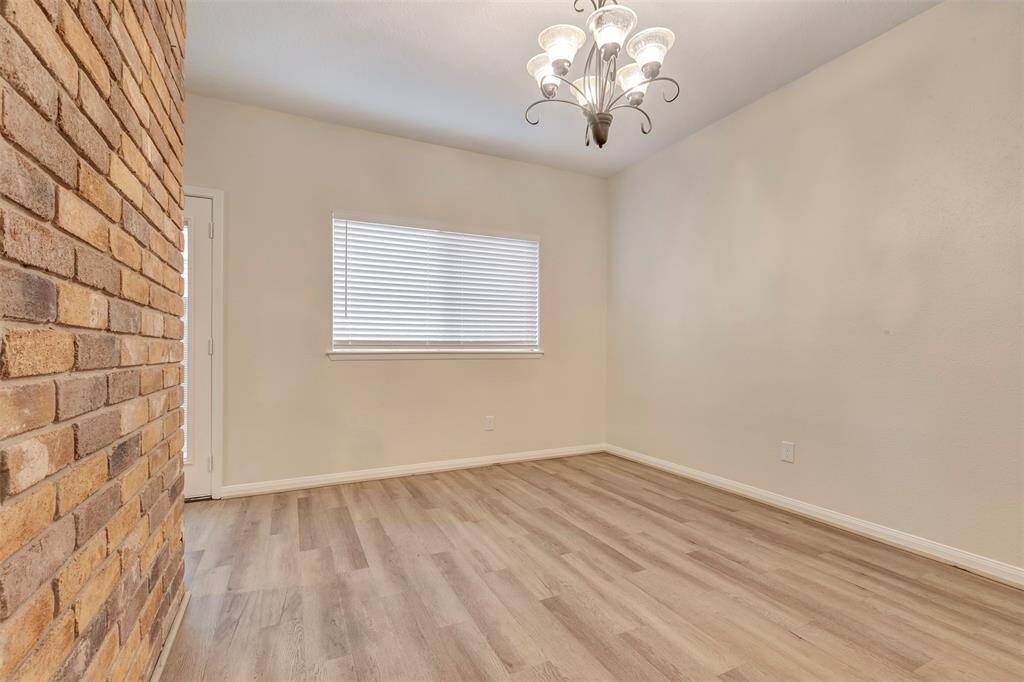 Host memorable dinners and special occasions in the spacious formal dining room