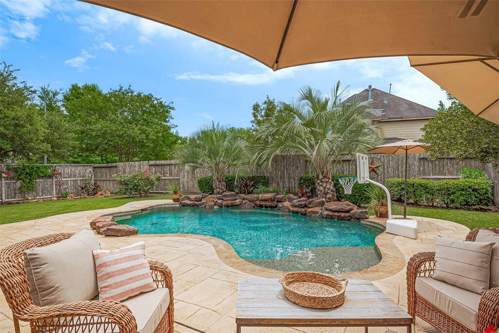 A heated pool that you can enjoy year round