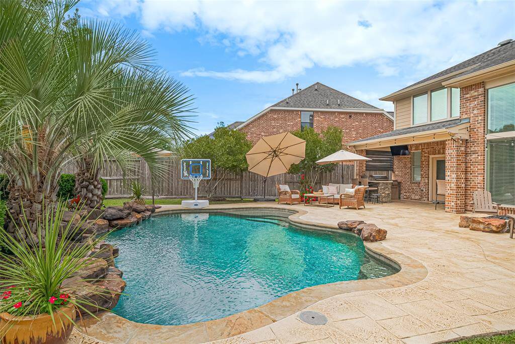 While the pool is usually the star of any backyard...